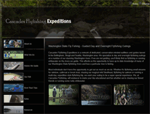 Tablet Screenshot of cascadesfly.com